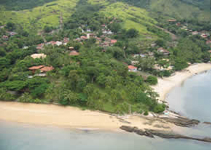Praia Ponta Azeda em Ilhabela