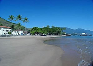 Praia da Vila em Ilhabela