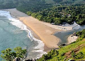 Praia do Bonete em Ilhabela