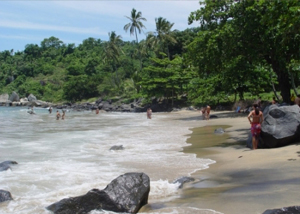 Praia do Pacuíba em Ilhabela