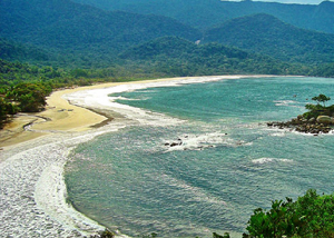 Praia dos Castelhanos em Ilhabela