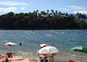 Praia da Pedra Miúda em Ilhabela