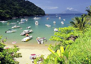 Praia do Saco do Eustáquio em Ilhabela