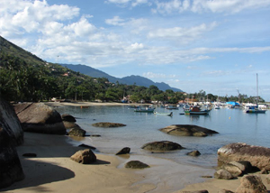 Praia de Santa Teresa em Ilhabela