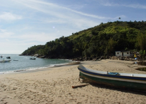 Praia da Serraria em Ilhabela